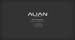 Desktop Screenshot of alian.it