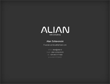 Tablet Screenshot of alian.it